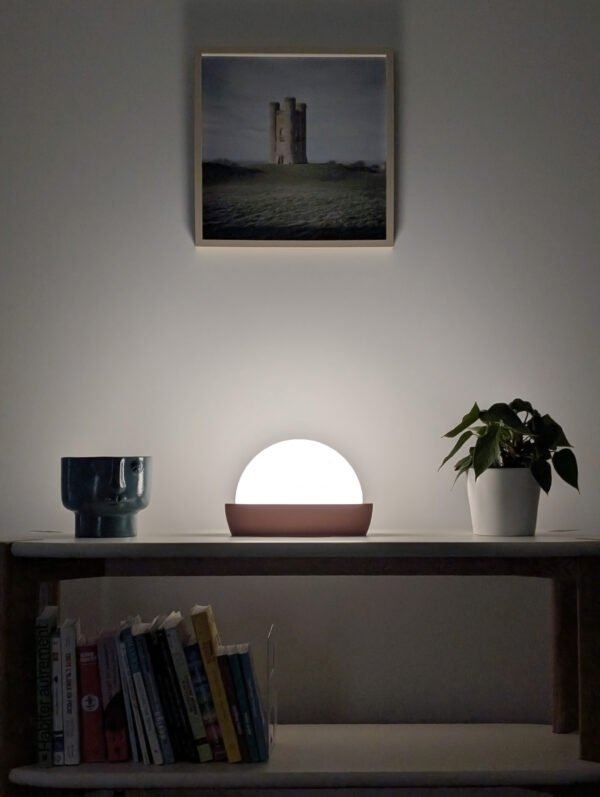 Lampe Floating Sun peinte – Image 3